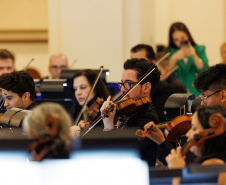 Lapa lota concerto gratuito da Orquestra Sinfônica do Paraná; próxima apresentação será em Campo Largo