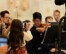 Lapa lota concerto gratuito da Orquestra Sinfônica do Paraná; próxima apresentação será em Campo Largo