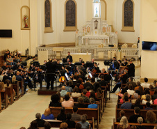 Lapa lota concerto gratuito da Orquestra Sinfônica do Paraná; próxima apresentação será em Campo Largo
