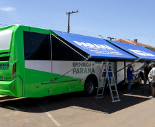 Ônibus Emprega Mais e Detran