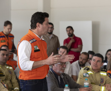 Governo do Estado define próximas ações para reconstrução de Rio Bonito do Iguaçu