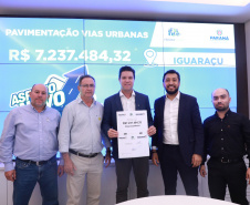 Secid autoriza R$ 198 milhões em licitações para obras em 17 municípios do Paraná