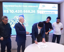 Secid autoriza R$ 198 milhões em licitações para obras em 17 municípios do Paraná