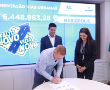 Secid autoriza R$ 198 milhões em licitações para obras em 17 municípios do Paraná