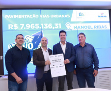 Secid autoriza R$ 198 milhões em licitações para obras em 17 municípios do Paraná