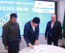 Secid autoriza R$ 198 milhões em licitações para obras em 17 municípios do Paraná