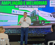 SESA Inauguração do Pronto Socorro do Hospital do Trabalhador