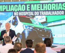 SESA Inauguração do Pronto Socorro do Hospital do Trabalhador