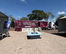 Carreta da Saúde da Mulher da Sesa atinge marca de mais de 1,5 mil procedimentos na região de Mariluz