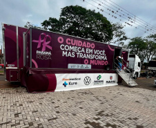 Carreta da Saúde da Mulher da Sesa atinge marca de mais de 1,5 mil procedimentos na região de Mariluz