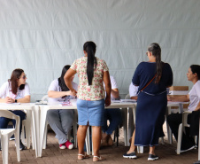 Carreta da Saúde da Mulher da Sesa atinge marca de mais de 1,5 mil procedimentos na região de Mariluz