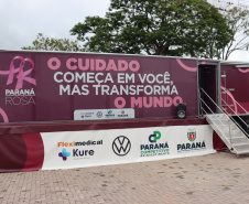 Carreta da Saúde da Mulher da Sesa atinge marca de mais de 1,5 mil procedimentos na região de Mariluz