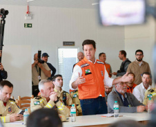 Governo do Estado define próximas ações para reconstrução de Rio Bonito do Iguaçu