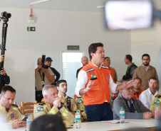 Governo do Estado define próximas ações para reconstrução de Rio Bonito do Iguaçu