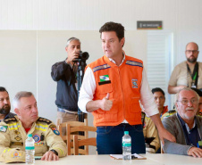 Governo do Estado define próximas ações para reconstrução de Rio Bonito do Iguaçu