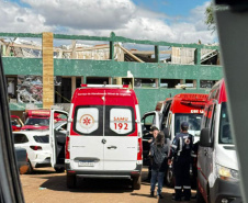 Atendimento integrado do Samu garante agilidade no socorro às vítimas do tornado
