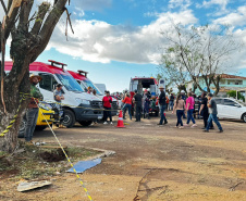 Atendimento integrado do Samu garante agilidade no socorro às vítimas do tornado
