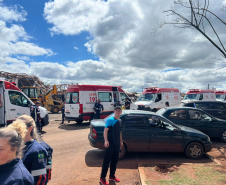 Atendimento integrado do Samu garante agilidade no socorro às vítimas do tornado