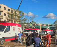 Atendimento integrado do Samu garante agilidade no socorro às vítimas do tornado