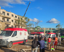 Atendimento integrado do Samu garante agilidade no socorro às vítimas do tornado