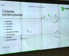 SEPL - Governo do Paraná instalará usinas de geração de energia solar para promover sustentabilidade e reduzir custos públicos