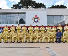 Preparação e resposta: formandos da força-tarefa dos Bombeiros do Paraná atuaram em socorro após tornado