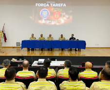 Preparação e resposta: formandos da força-tarefa dos Bombeiros do Paraná atuaram em socorro após tornado