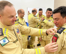 Preparação e resposta: formandos da força-tarefa dos Bombeiros do Paraná atuaram em socorro após tornado