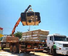 Emoção marca a chegada das primeiras casas pré-moldadas a Rio Bonito do Iguaçu