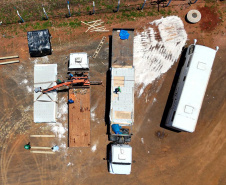 Emoção marca a chegada das primeiras casas pré-moldadas a Rio Bonito do Iguaçu