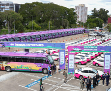 II Encontro Estadual de Gestores de Políticas do Cuidado, no Palácio Iguaçu.