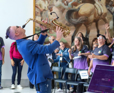 II Encontro Estadual de Gestores de Políticas do Cuidado, no Palácio Iguaçu. 