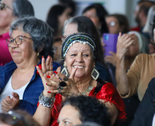 II Encontro Estadual de Gestores de Políticas do Cuidado, no Palácio Iguaçu. 