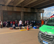 Mauá da Serra vira palco de treinamento estratégico para grandes emergências no Norte do Paraná