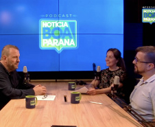 Podcast Notícia Boa Paraná mostra iniciativas sociais que transformam vidas no Estado
