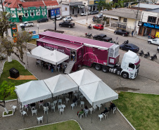 SESA - Carreta Saúde da Mulher realiza 1.795 atendimentos em sua penúltima parada