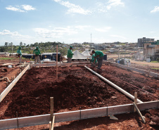 Estado começa a construir novas casas para as famílias mais afetadas pelo tornado em Rio Bonito do Iguaçu