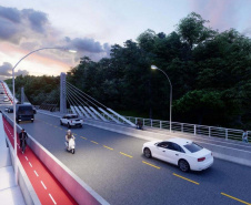 Estado anuncia investimento de R$ 45 milhões para construção de ponte estaiada em Toledo
