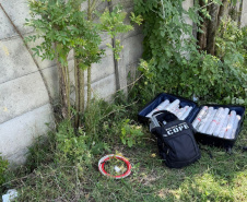 PCPR apreende cerca de 30 quilos de explosivos e armamentos em Piraquara