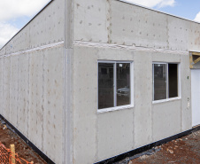 Cinco casas novas estão em construção em Rio Bonito do Iguaçu