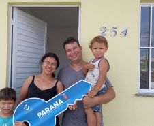 COHAPAR - Entrega Resid. Nelson de Vidis em Alvorada do Sul