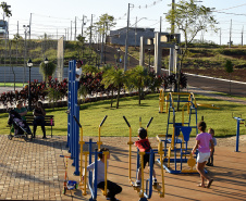 Governo do Estado, por meio do Instituto Água e Terra, entregou 22 novos parques urbanos em 2025.