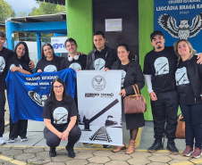 Alunos de Pinhais desenvolvem sistema inteligente de segurança na travessia de trilhos