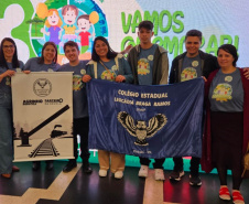 Alunos de Pinhais desenvolvem sistema inteligente de segurança na travessia de trilhos