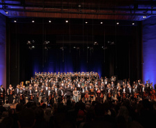 TV Paraná Turismo exibe concerto dos 40 anos da Orquestra Sinfônica do Paraná