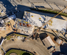 Moegão da Portos do Paraná atinge 80% de execução e avança para a fase de conclusão