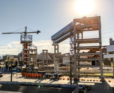 Moegão da Portos do Paraná atinge 80% de execução e avança para a fase de conclusão