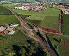 Corredor Norte-Noroeste: governador inaugura viaduto na PR-444, em Mandaguari