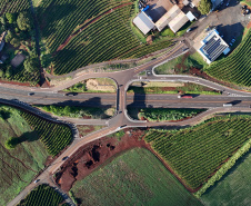 Corredor Norte-Noroeste: governador inaugura viaduto na PR-444, em Mandaguari