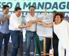 Corredor Norte-Noroeste: governador inaugura viaduto na PR-444, em Mandaguari